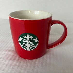 STARBUCKS 2021 Holiday Cocoa Coffee Mug RED with Classic MERMAID Logo